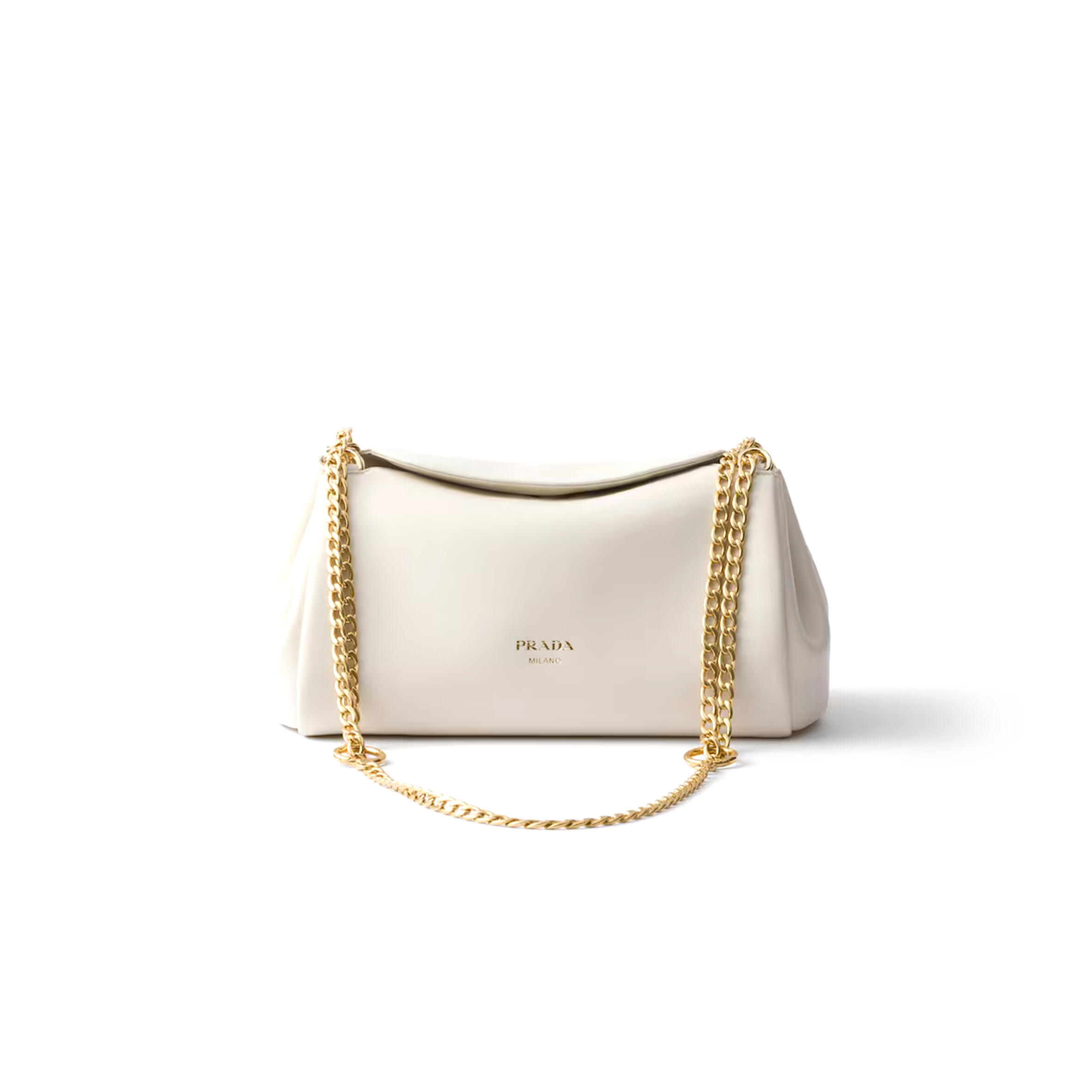 Pra*a tumulte small nappa leather bag 1bd395 (24*13*13cm)